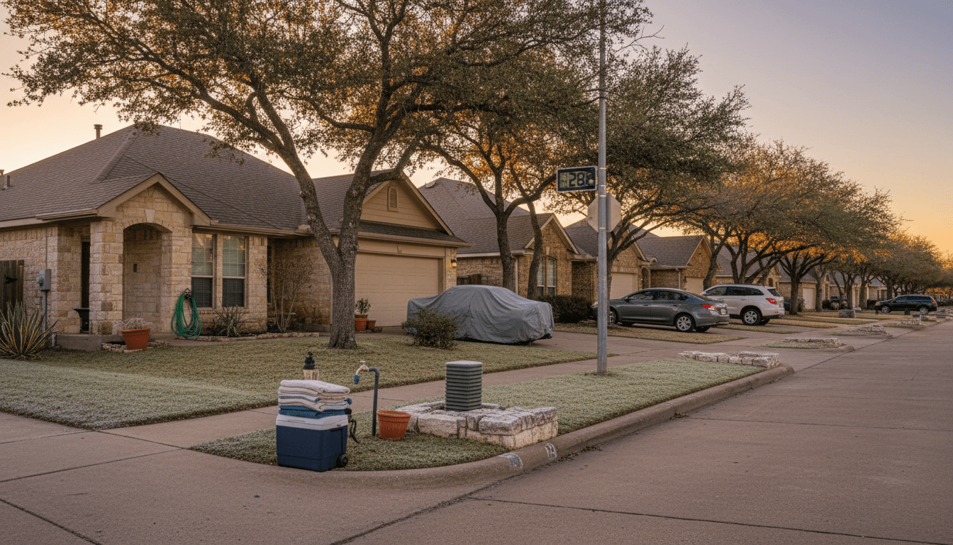 Freezing Weather Notice